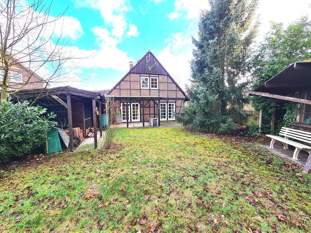 Rückseite Garten