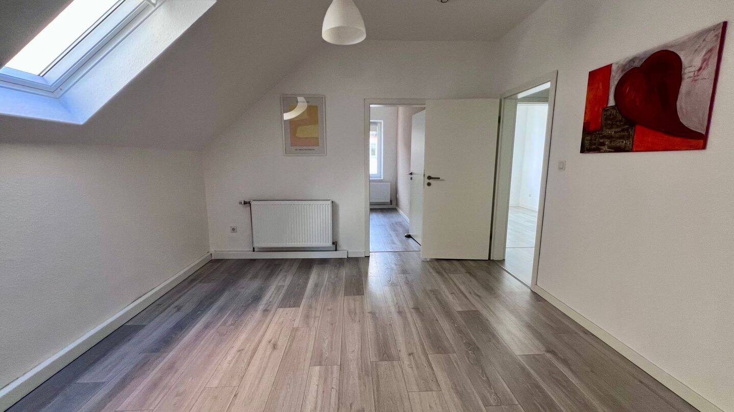 Helle Dachgeschosswohnung