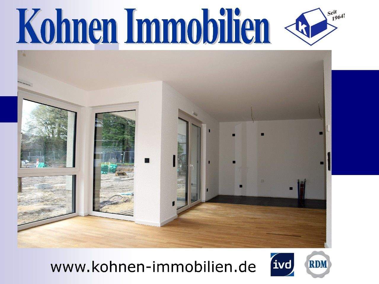 Thumbnail-Schicke 3-Zimmer Neubauwohnung mit Terrasse, kleinem Garten und Garage im Herzen von 41334 Nettetal
