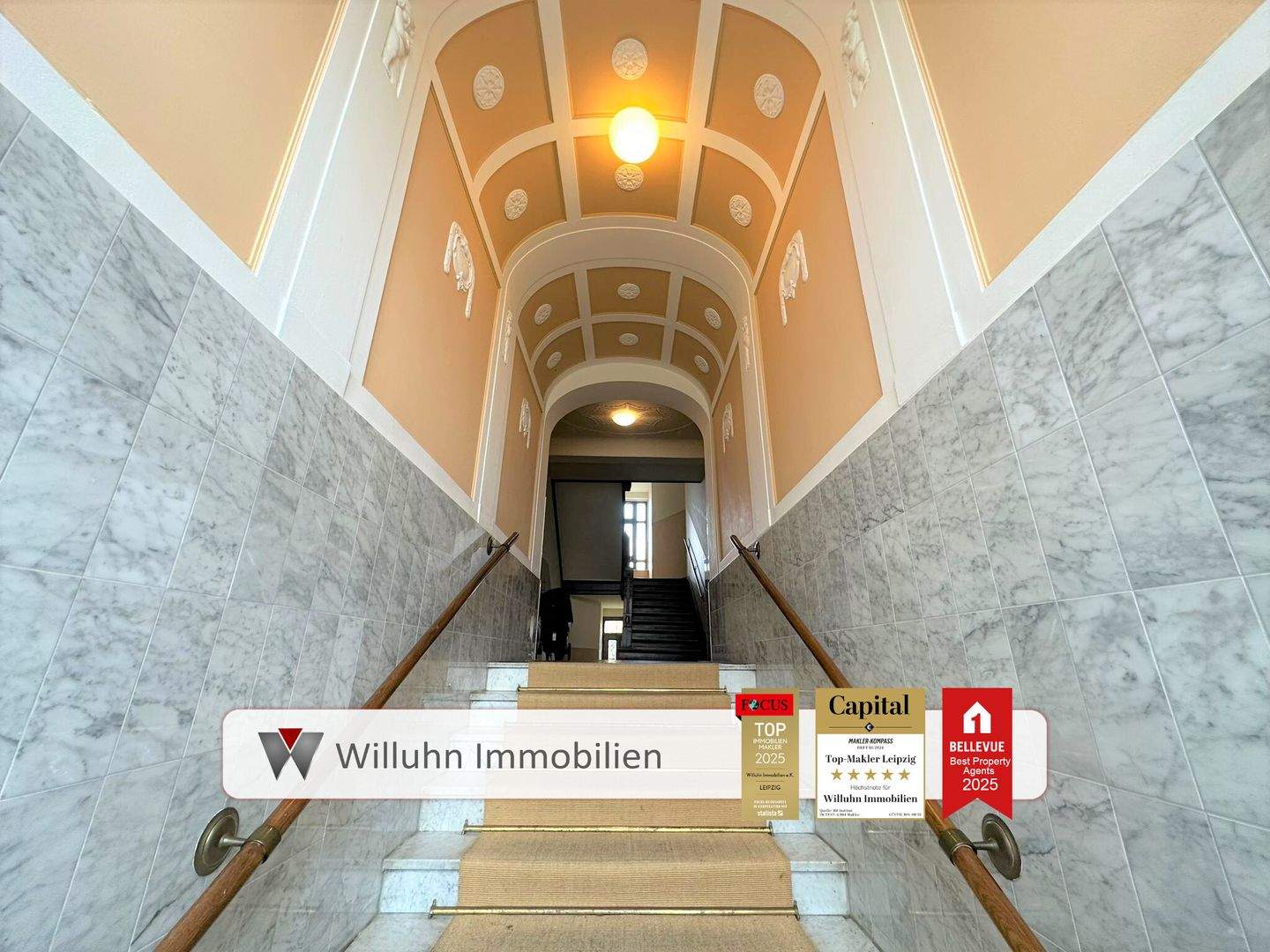 Thumbnail-Bezugsfrei! Hochwertige 4-Raumwohnung | Balkon und Loggia | 130 m² Wohnfläche