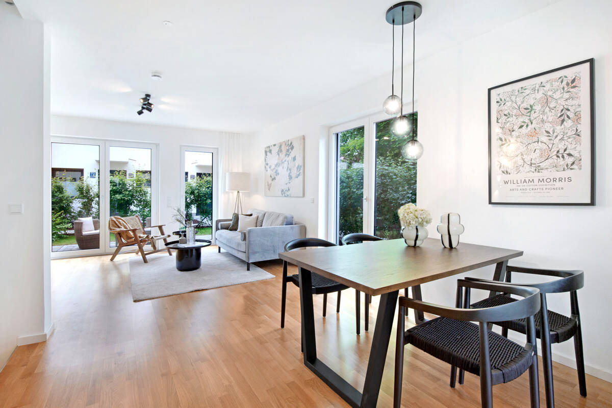 Thumbnail-Provisionsfreies 4-Zimmer-Reiheneckhaus mit Südterrasse und Garten