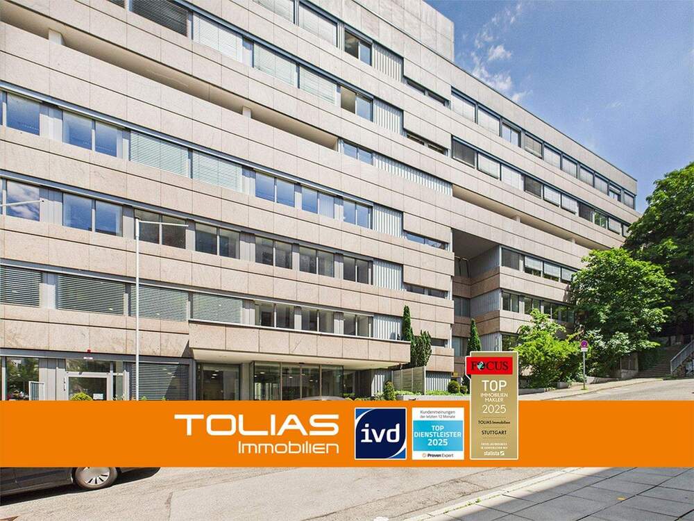 Thumbnail-Erstbezug nach Modernisierung: Bürofläche in Stuttgart-Mitte - barrierefrei & vielseitig nutzbar.