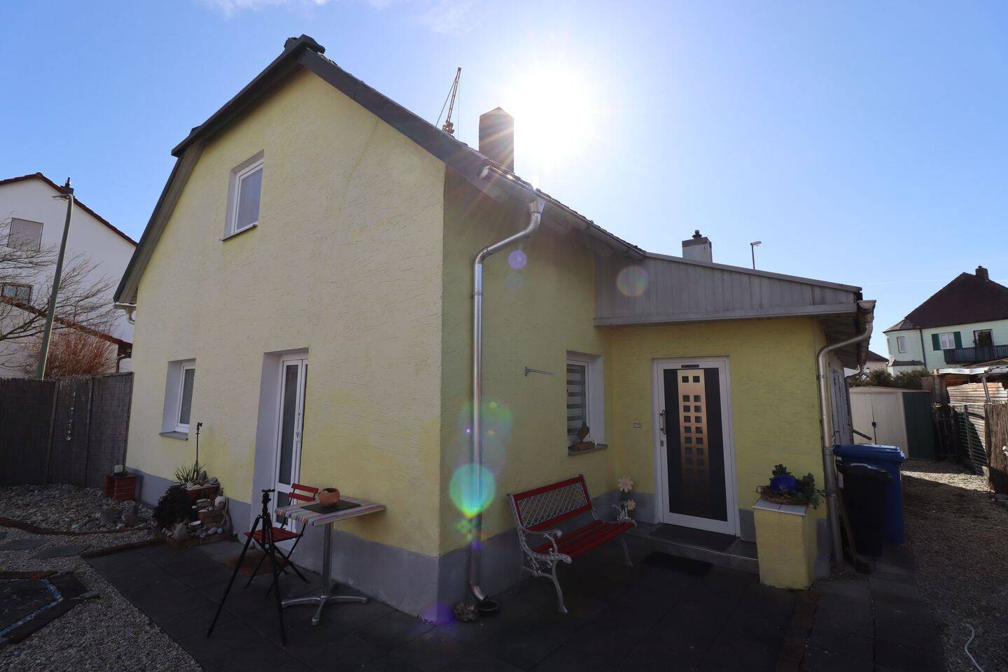 Thumbnail-Grundstück mit Altbestand & genehmigtem Vorbescheid für 2 moderne Doppelhaushälften mit Garage