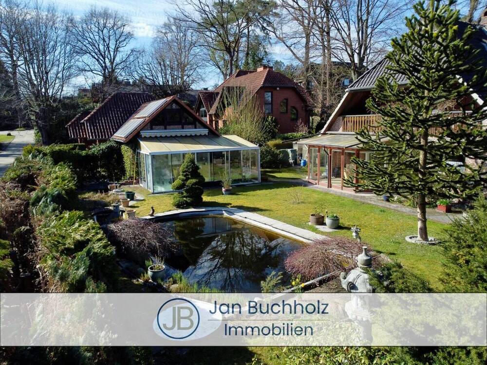 Thumbnail-Erdgeschoss Wohnung im 2-Familienhaus mit großem Grundstück in begehrter Lage von Buchholz.