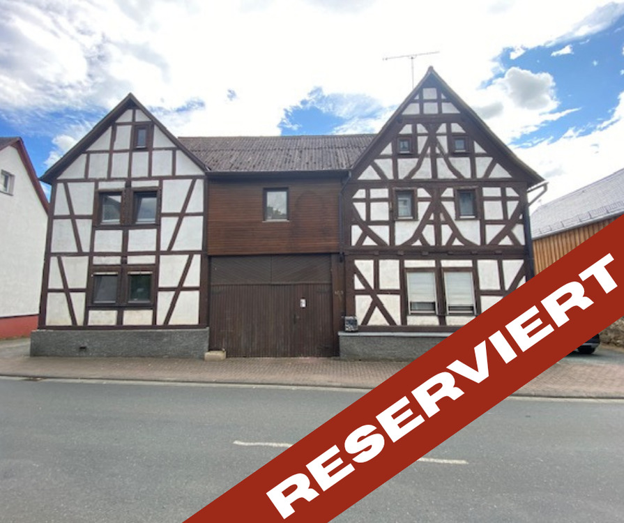 Thumbnail-RESERVIERT!!!!! Charmante Hofreite mit Einliegerwohnung und Garten in Schöffengrund-Oberwetz