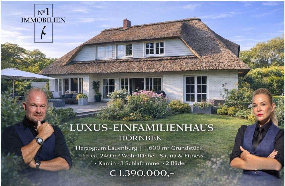 Thumbnail-Vor den Toren Hamburgs - Lux. Einfamilienhaus ,mit vielen Extras