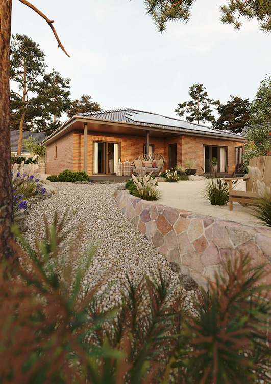 Thumbnail-Bungalow 128 – Wohnen, das bleibt. Komfort auf einer Ebene.