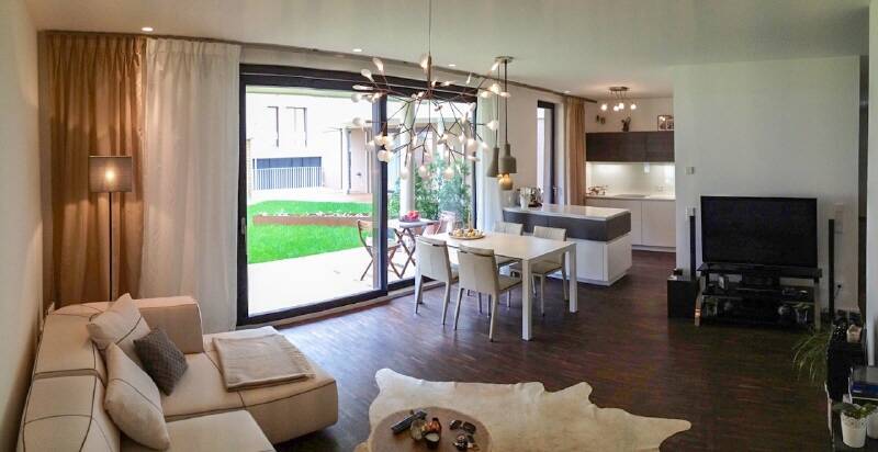 Thumbnail-Wilsdruffer Vorstadt - top ausgestattete 3-Zi.-Wohnung mit Terrasse u. Garten