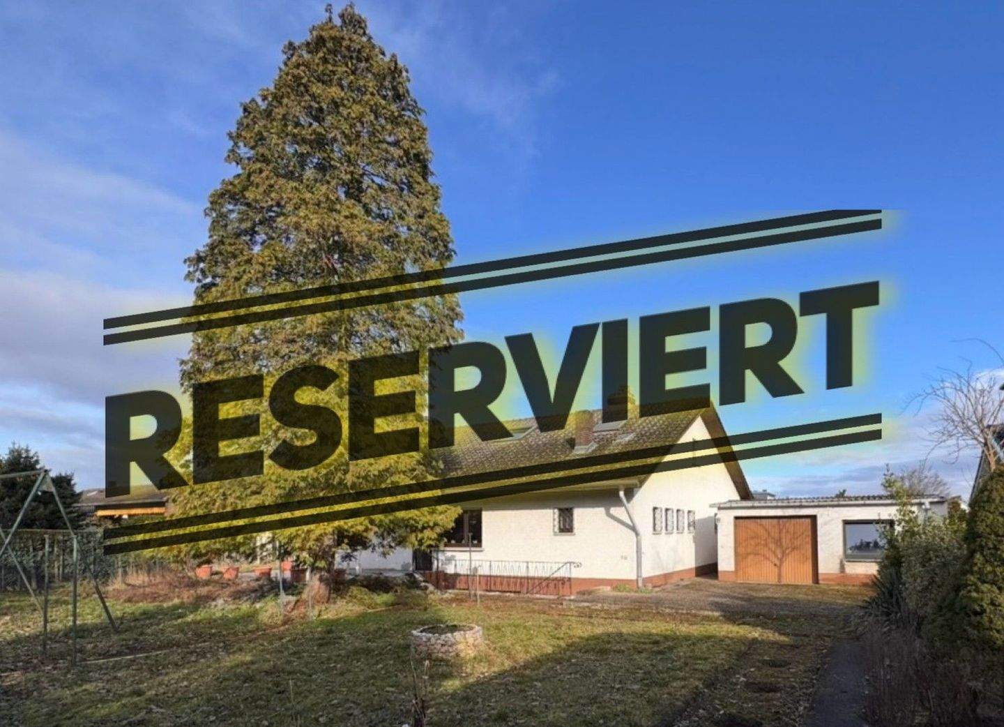 Thumbnail-Viel Platz zum Leben: Freistehendes Einfamilienhaus mit großem Garten und Doppelgarage in Gernsheim