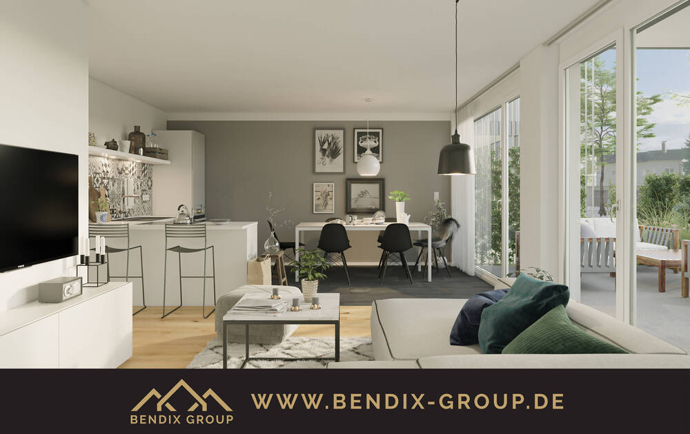 Thumbnail-Helle 3-Zimmer-Wohnung mit Möglichkeit zum Homeoffice I Hochwertig ausgestattet I Energieeffizient!