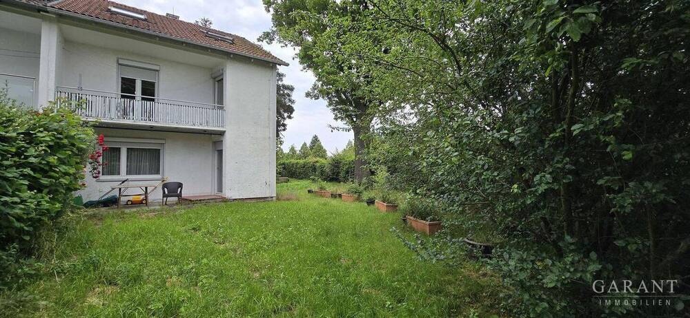 Hausansicht vom Garten aus
