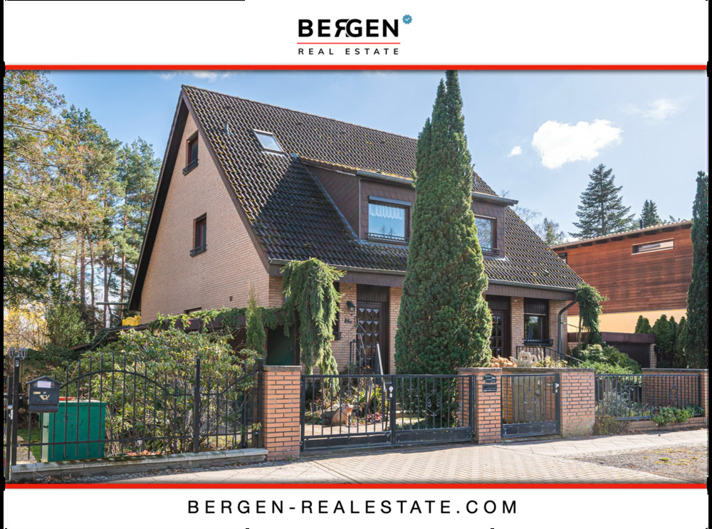 Thumbnail-Gepflegte Doppelhaushälfte mit Wellnesskeller und Garten nahe Nieder Neuendorfer See