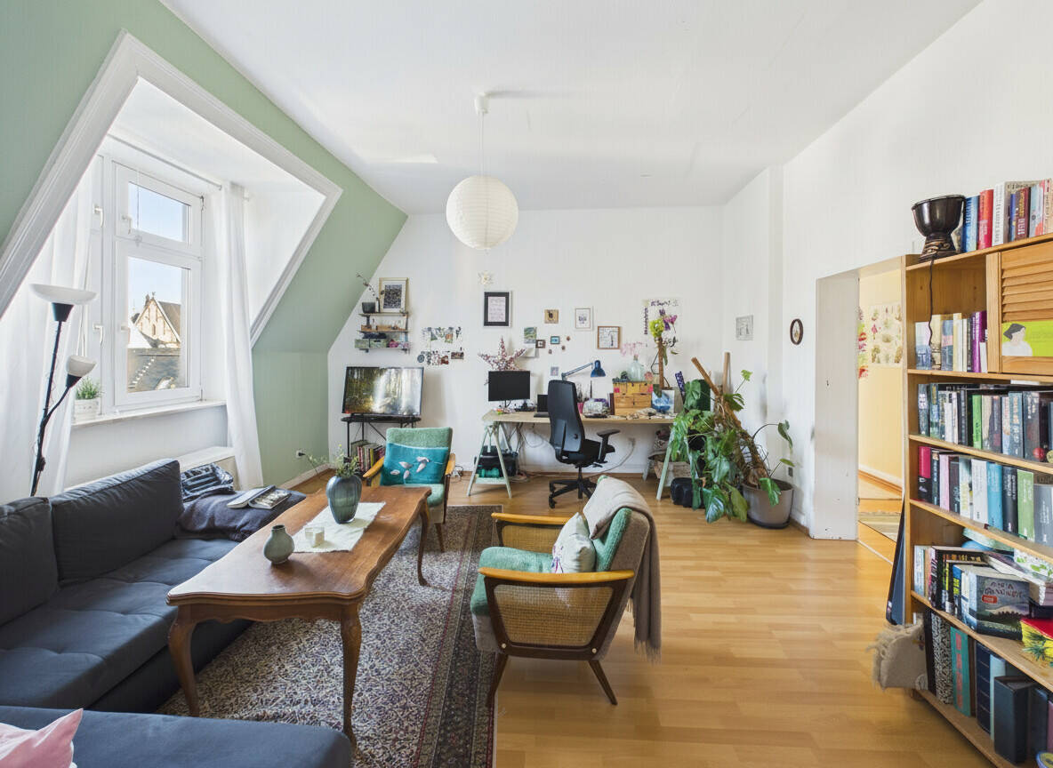 Thumbnail-Charmante, lichtdurchflutete Drei-Zimmer-Altbauwohnung in ruhiger und zentraler Lage von Wiesbaden