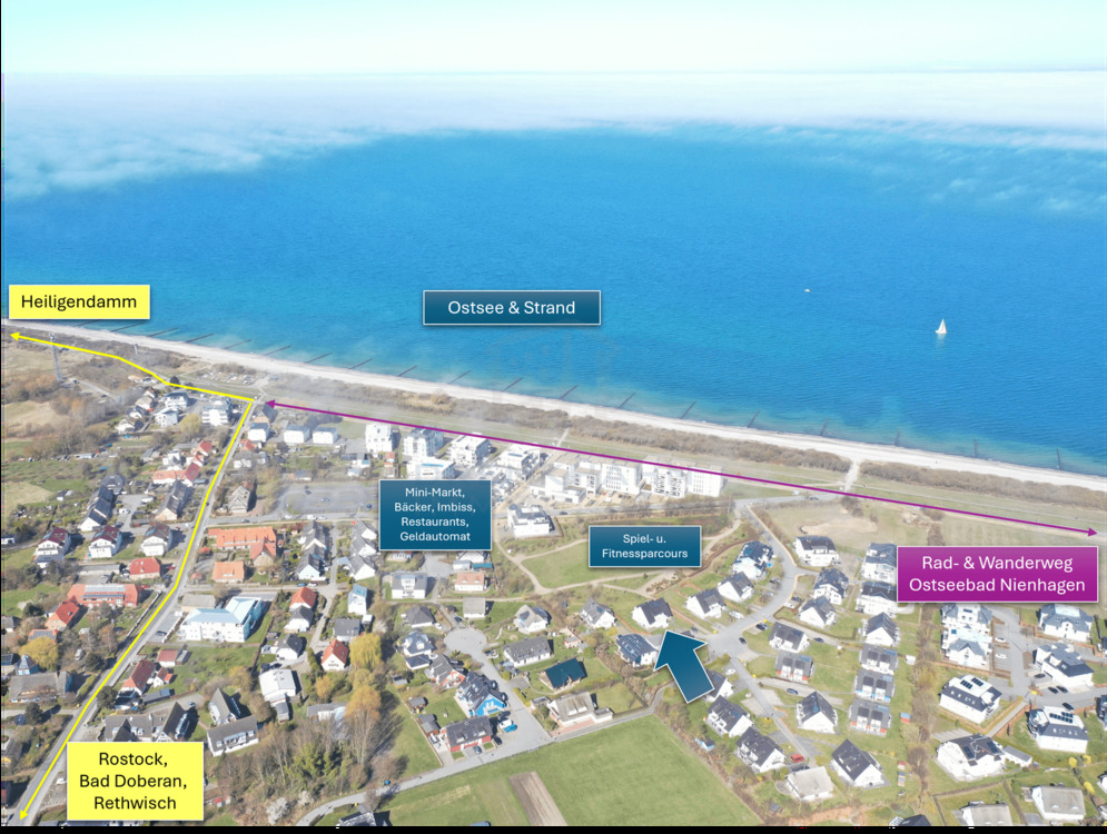 Thumbnail-Ferien- & Zweitwohnsitz: 2 Balkone, Kamin, Stellplatz, möbliert - nur 200 m zum Strand