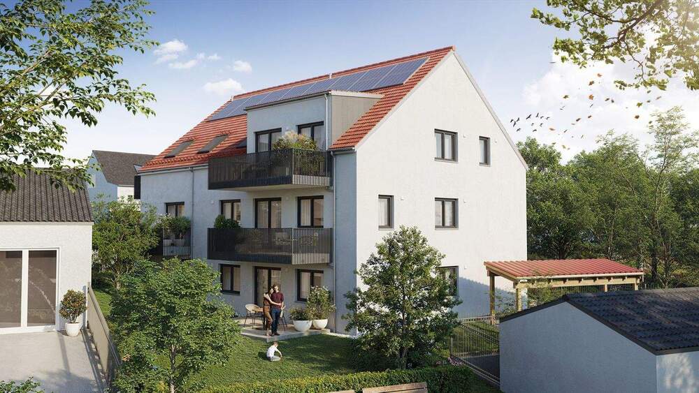 Thumbnail-Attraktive Neubau 3-Zimmer-Wohnung in Regensburg-Neuprüll