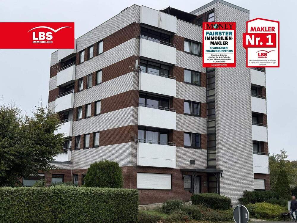 Thumbnail-Investieren in Borken! Wohnung mit Aufzug, Balkon und solider Vermietung