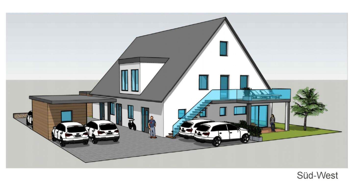 Thumbnail-**Neubau Erdgeschosswohnung mit Terrasse und eigenem Gartenanteil in ruhiger Wohnlage**