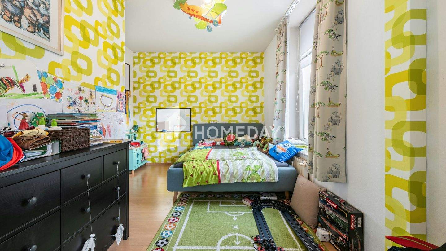 Thumbnail-Gepflegte 3-Zimmer-Altbauwohnung mit Balkon in attraktiver Lage