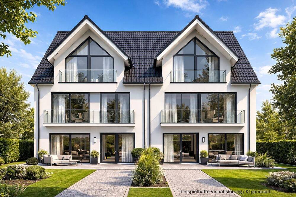 Thumbnail-Direkt vom Eigentümer - Wohnbaugrundstück mit Vorbescheid für 4 DHH - ca. 630 m² Wfl. möglich