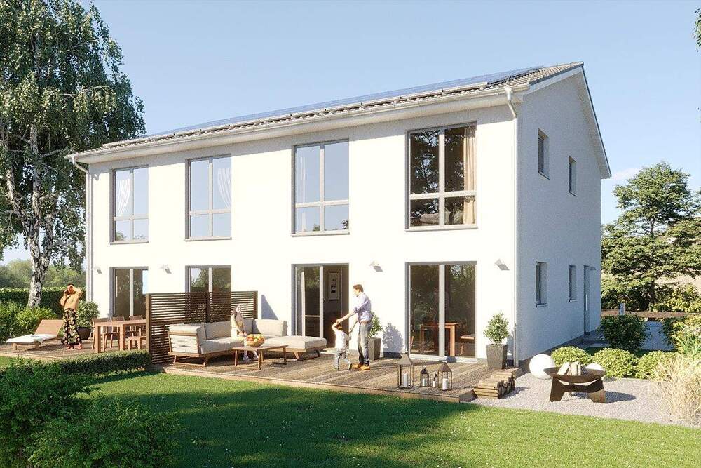 Thumbnail-Ihr neues Zuhause in Barleben - moderne Doppelhaushälfte auf 305 m² Grundstück