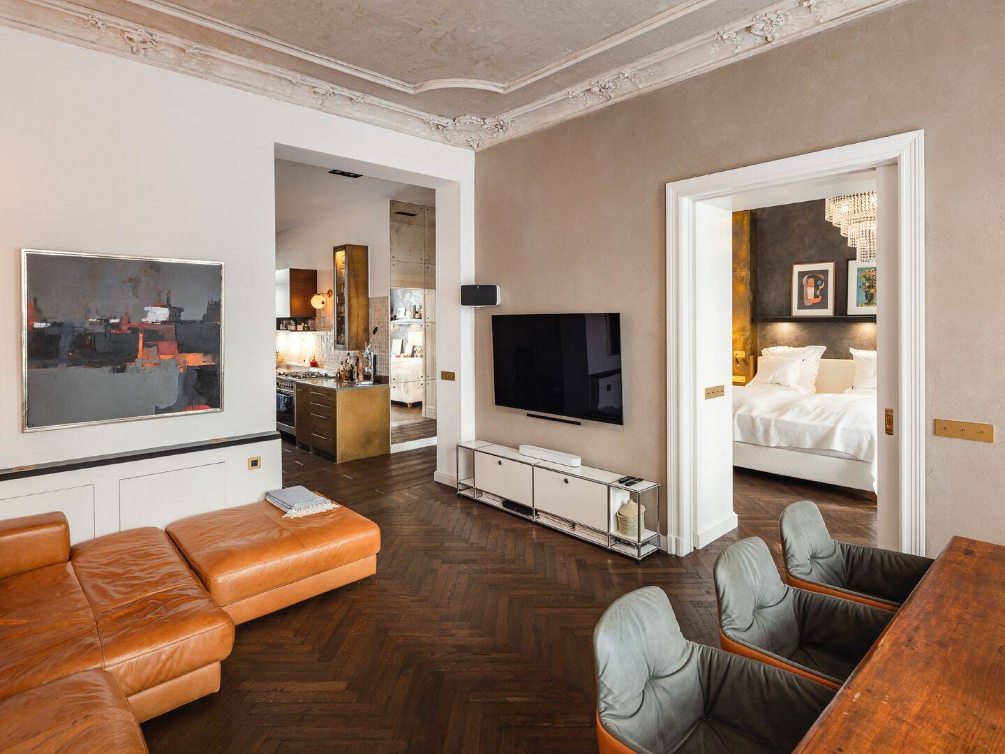 Thumbnail-Exklusive Design-Altbauwohnung nahe Markthalle Neun