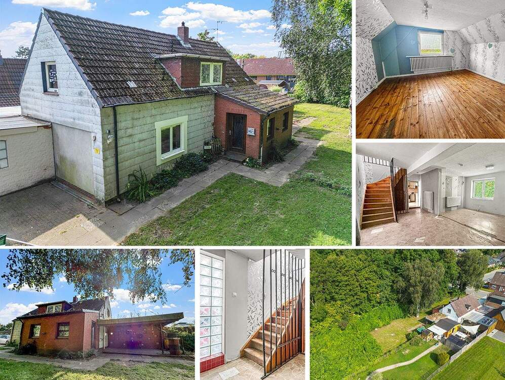 Thumbnail-GELEGENHEIT! Einfamilienhaus mit großem Grundstück in ruhiger Lage von Brunsbüttel.