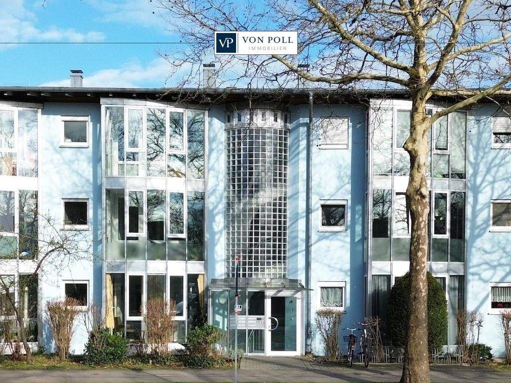 Thumbnail-Helle, lichtdurchflutete 2 ZKB Erdgeschosswohnung mit Wintergarten, IN-West nahe Klinikum