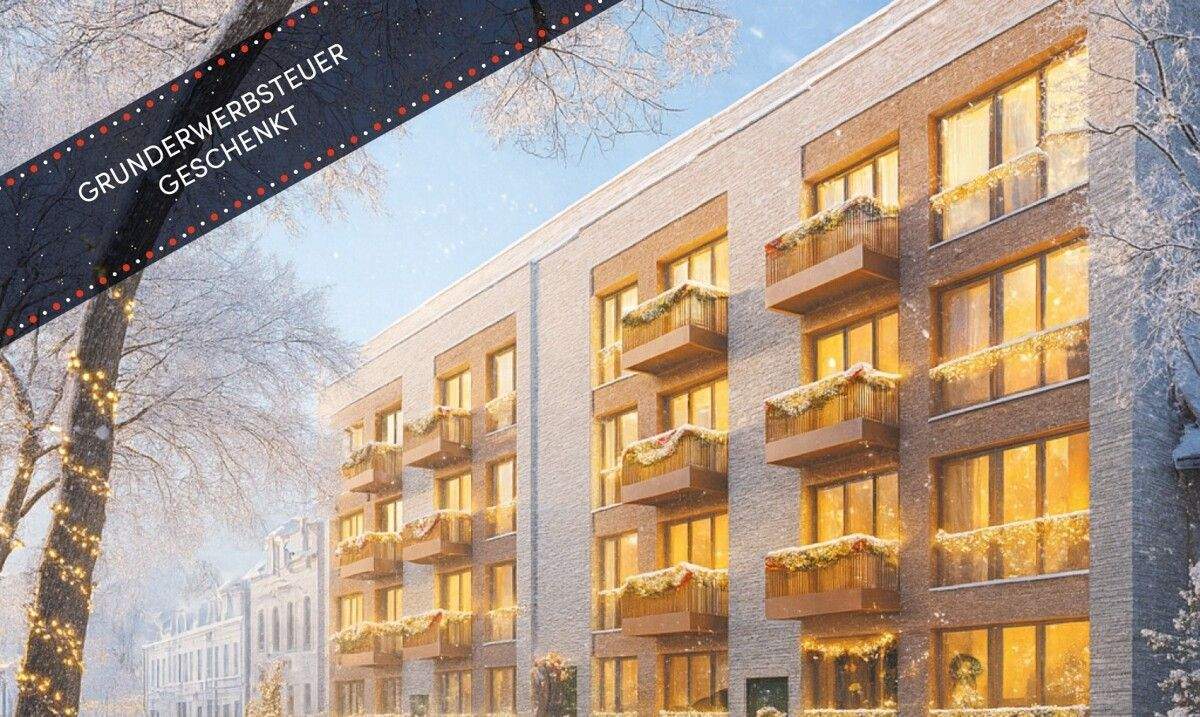 Thumbnail-Noch Grunderwerbsteuer sparen: Familien-Neubauwohnung mit zwei Balkonen im grünen Reinickendorf