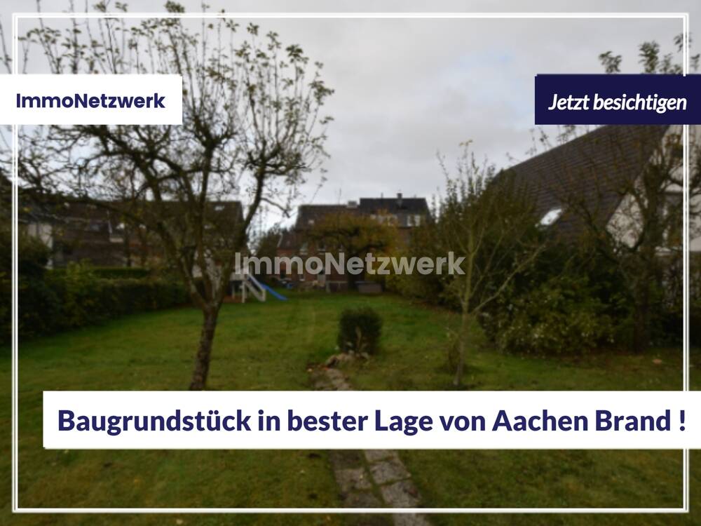 Thumbnail-TOP***Baugrundstück mit 1.221 m² in bester Lage von Aachen Brand***NEU