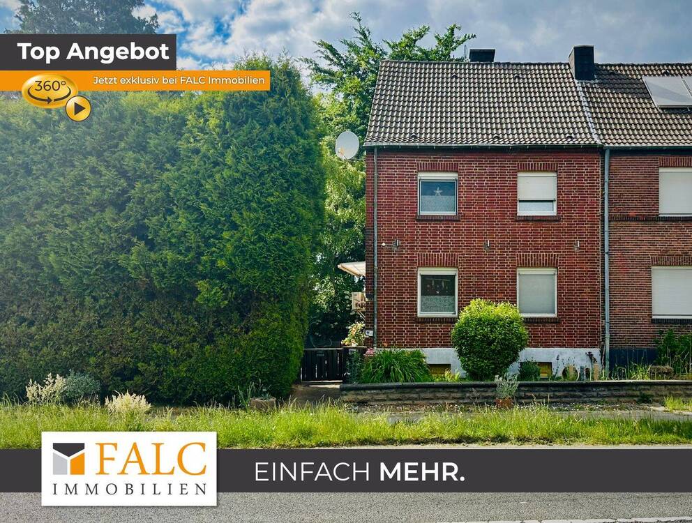 Thumbnail-Doppelhaushälfte mit Einliegerwohnung, Endarbeiten und einem weitläufigen Grundstück