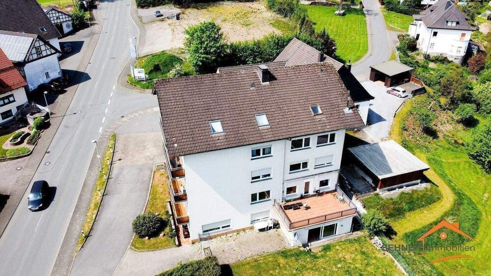 Thumbnail-Sorpesee: 88m² 3 Zi. KDB mit Fernsicht, neuem Bad, neuer Küche und Balkon in Langscheid