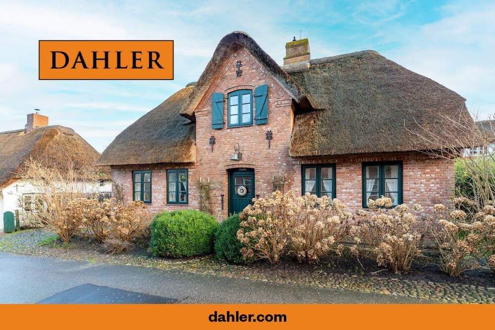 Thumbnail-Ansprechendes Einfamilienhaus unter Reet