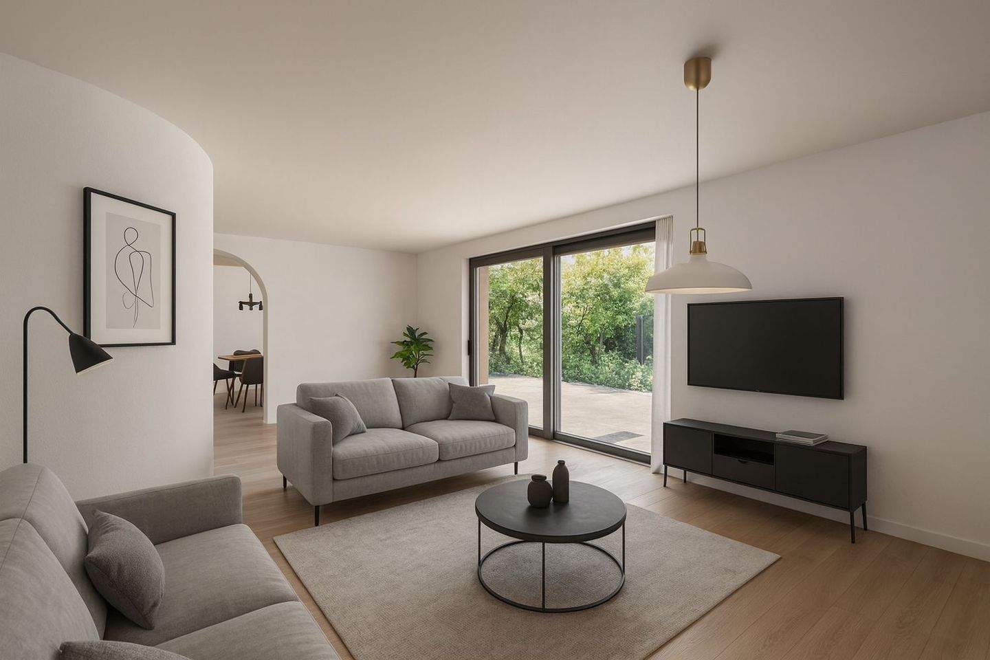 Thumbnail-Großzügiges Einfamilienhaus mit wunderschönem Garten