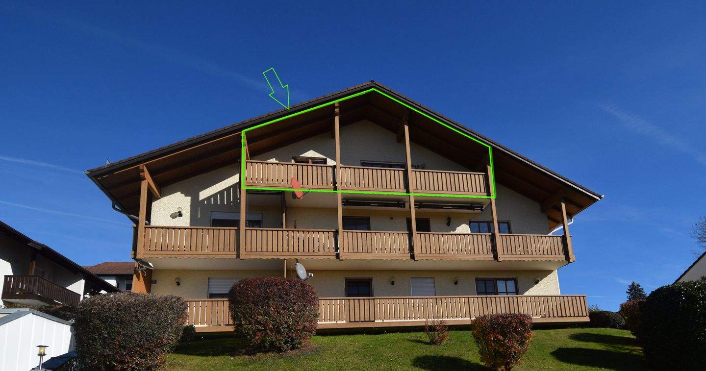 Thumbnail-Großzügige 2-Zimmer Wohnung mit Weitblick und Wohlfühlatmosphäre in Bad Griesbach