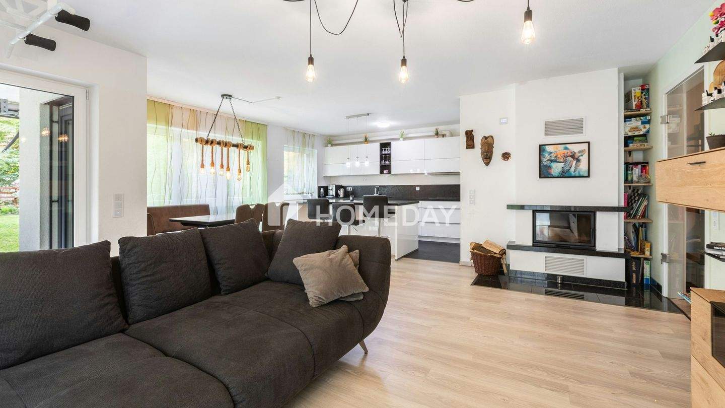 Thumbnail-Neuwertige 4-Zimmer-Gartenwohnung mit Townhouse-Feeling, Kamin und verschließbarem TG-Stellplatz