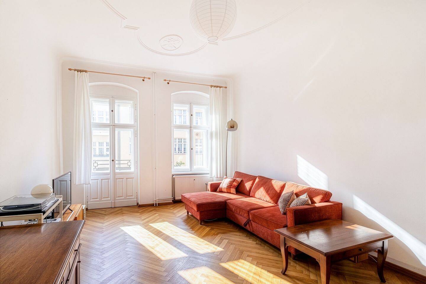 Thumbnail-Stilvolle Altbauwohnung mit Südbalkon im begehrten Samariterkiez