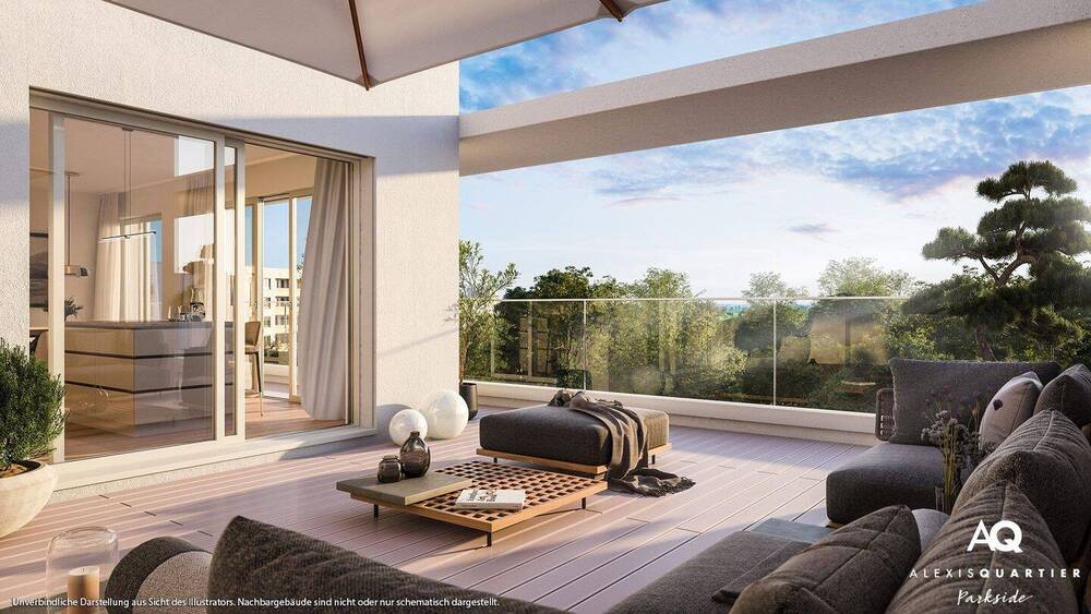 Thumbnail-Dachterrassentraum mit 3-Zimmern direkt am Quartierspark