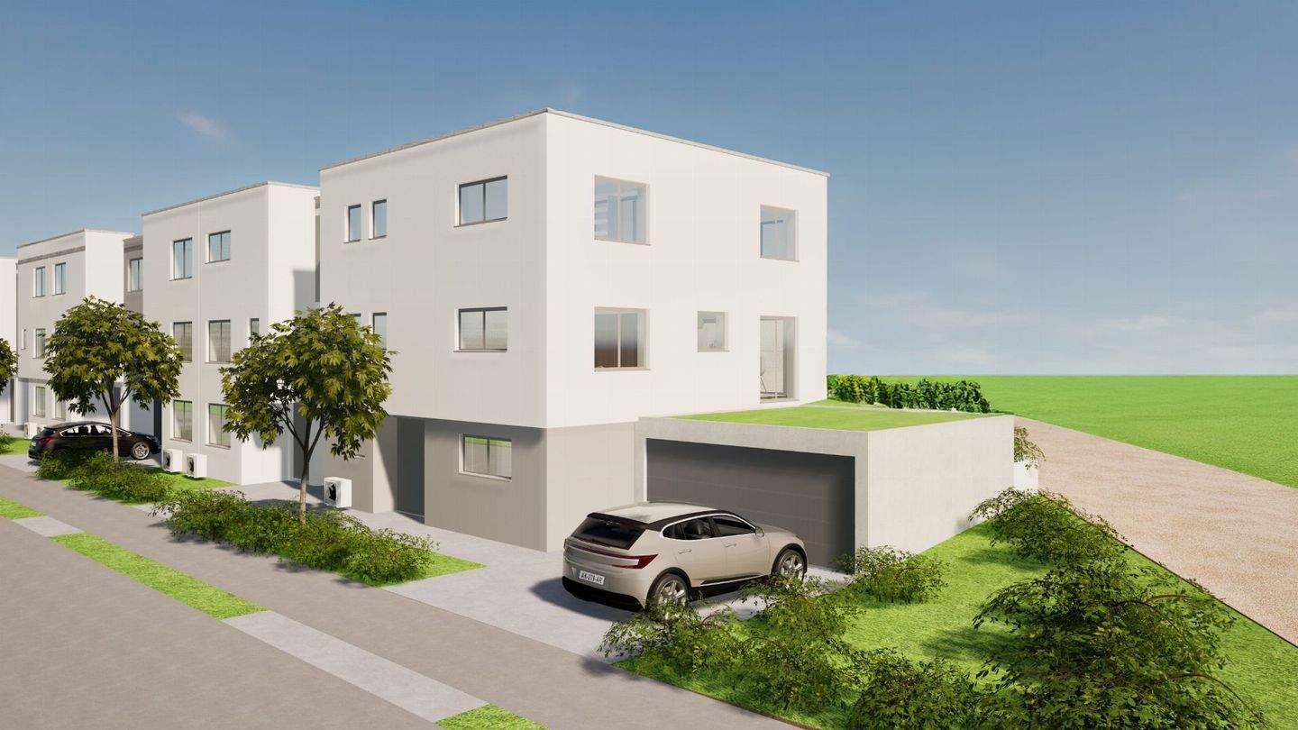 Thumbnail-Eckhaus in unverbaubarer Feldrandlage mit Doppelgarage - MUSTERHAUS SAMSTAGS GEÖFFNET