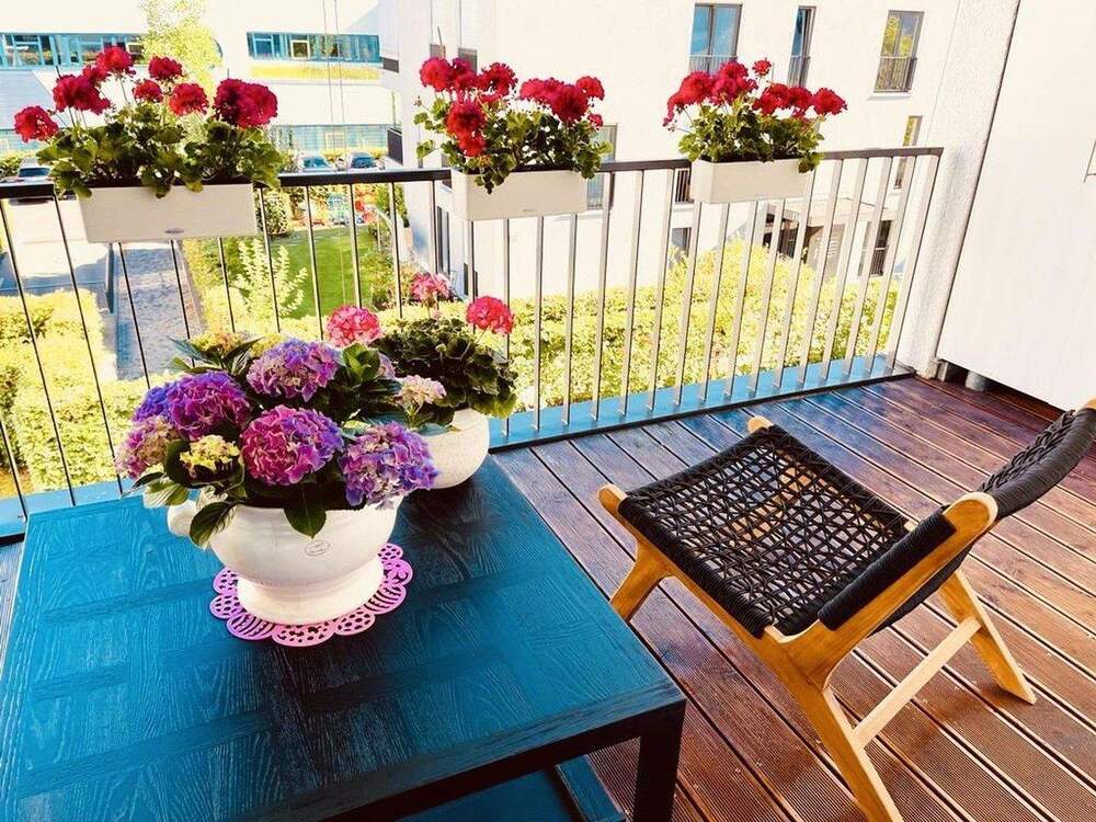 Thumbnail-Elegante 3-Zimmer-Wohnung im 2. OG mit Balkon in Scharnhauser Park