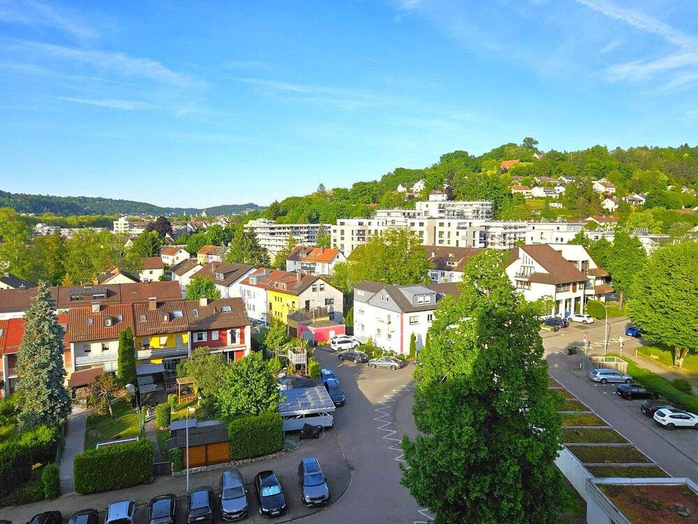 Aussicht vom Esszimmer/Küche 