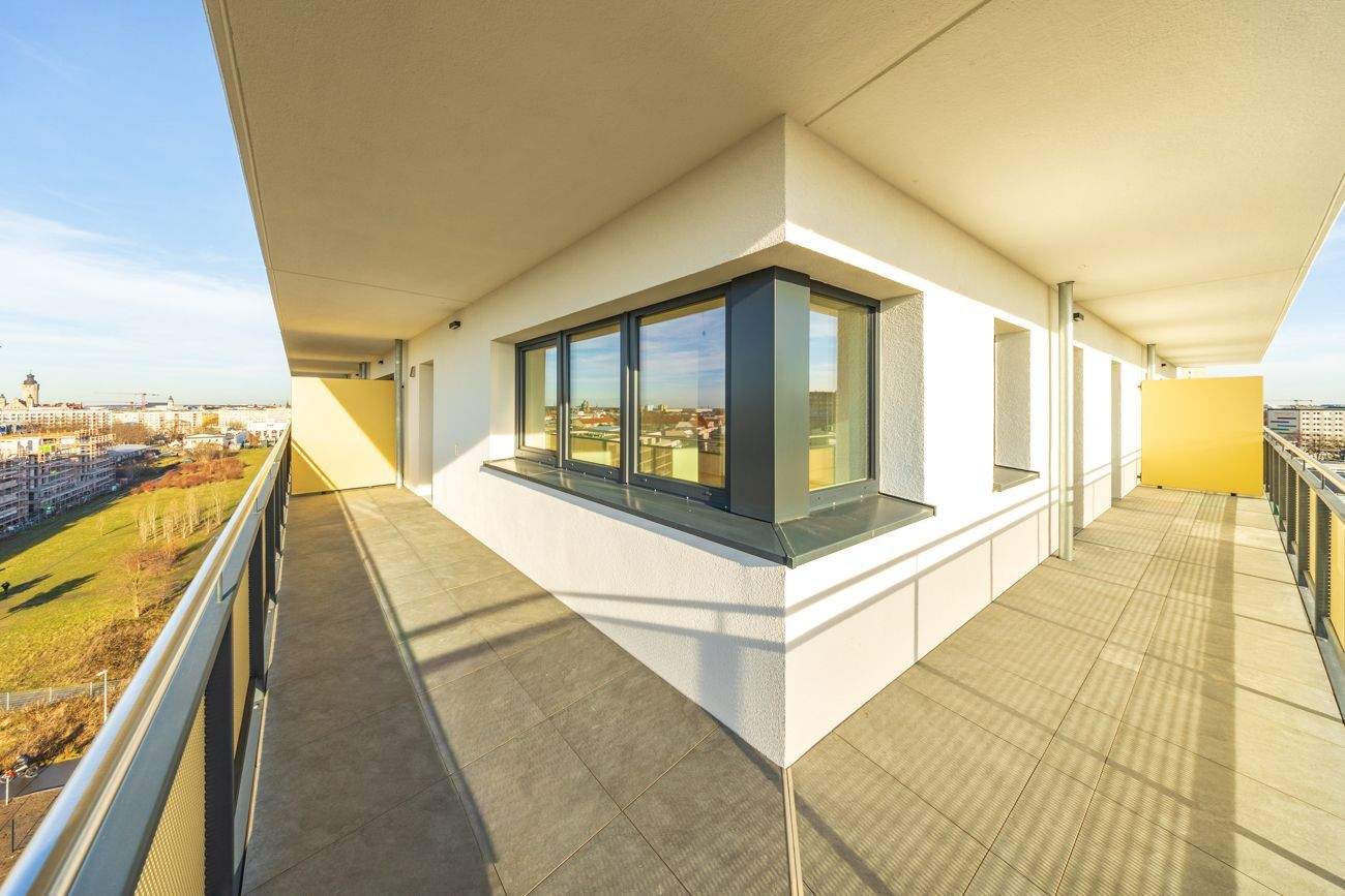 Thumbnail-Bald einziehen: Attraktive 3-Zimmerwohnung mit großem Balkon! Neubauwohnung mit ca. 79m²