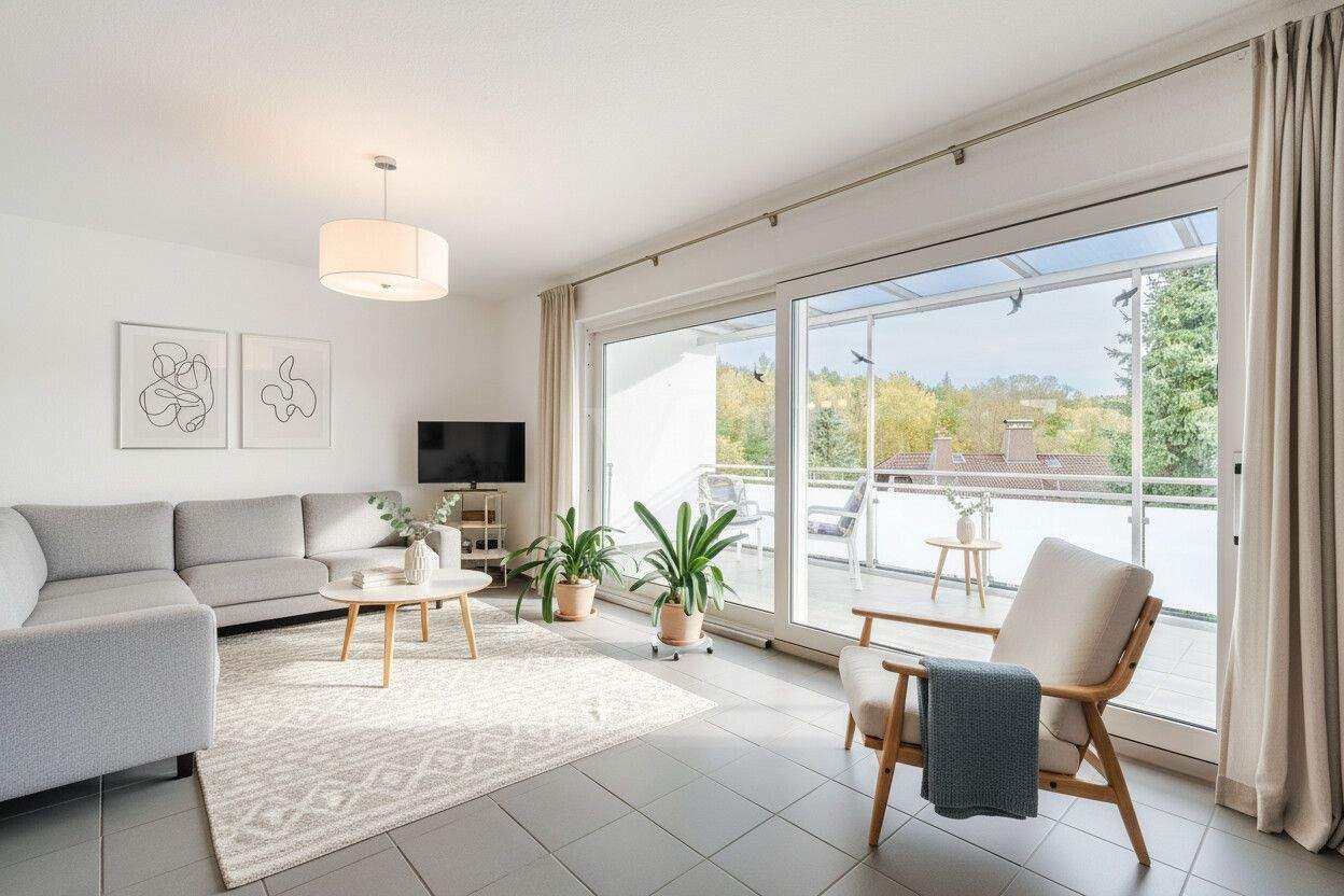 Thumbnail-Fernblicklage die begeistert! Großes Familienhaus mit Einliegerbereich in 1A-Wohnlage & 2 Garagen