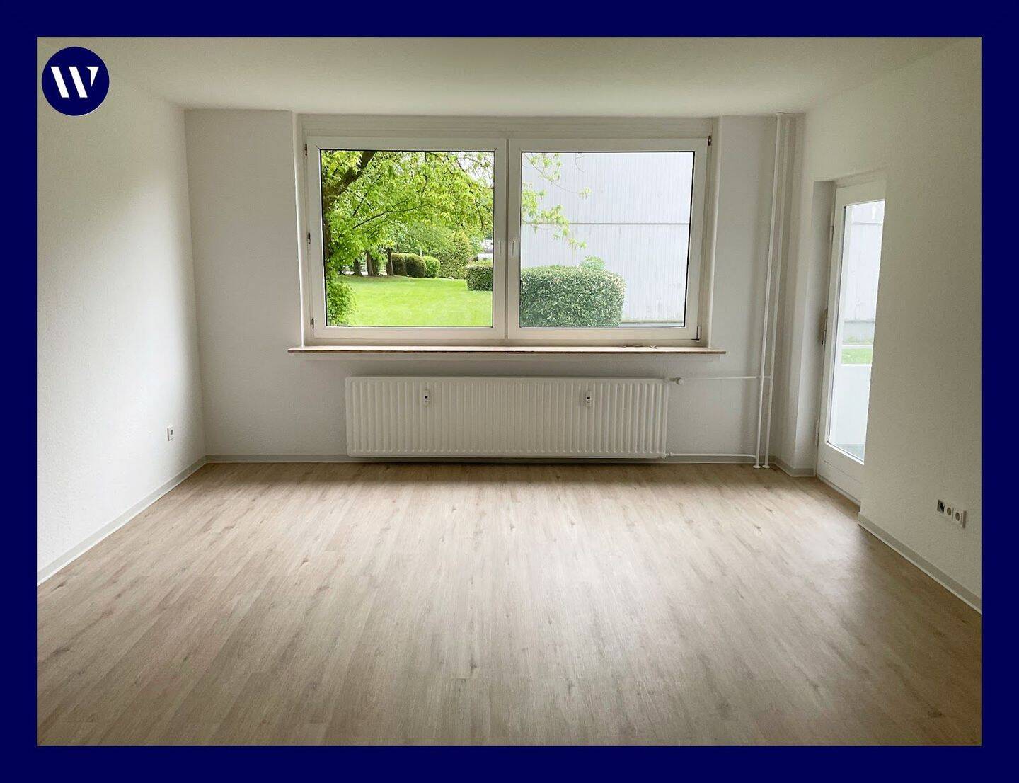 Thumbnail-City-Wohnung im Grünen* renovierte 3 Zimmer mit Balkon, guter Schnitt, Tageslichtbad mit Dusche
