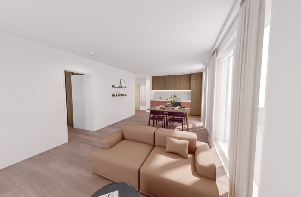 Thumbnail-2-Zimmer Large mit exklusiven Gemeinschaftsflächen: Padelplatz, Fitness, Dachterrasse & mehr