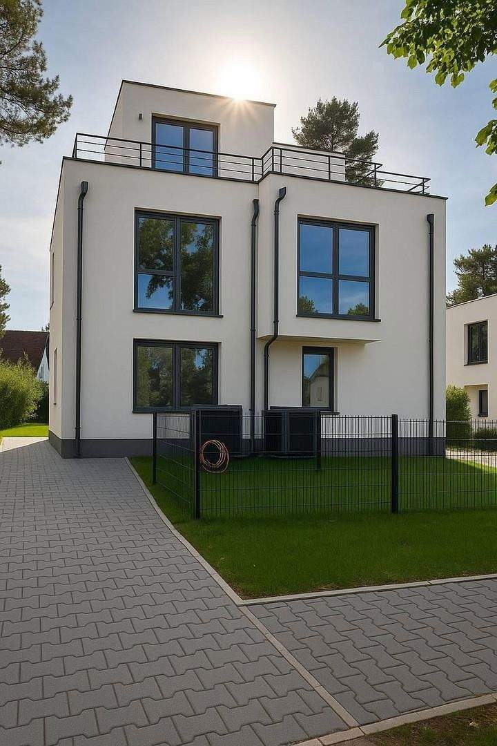 Thumbnail-Neubau-Doppelhaushälfte am Müggelsee - 122 m², Effizienzhaus A+, provisionsfrei, bezugsfertig 2025