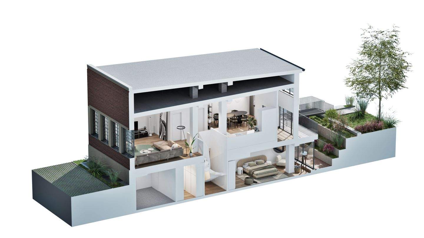 Thumbnail-Ihr Stadthaus mit Galerie und Terrassen – Wohnen über zwei Ebenen_Nr.36