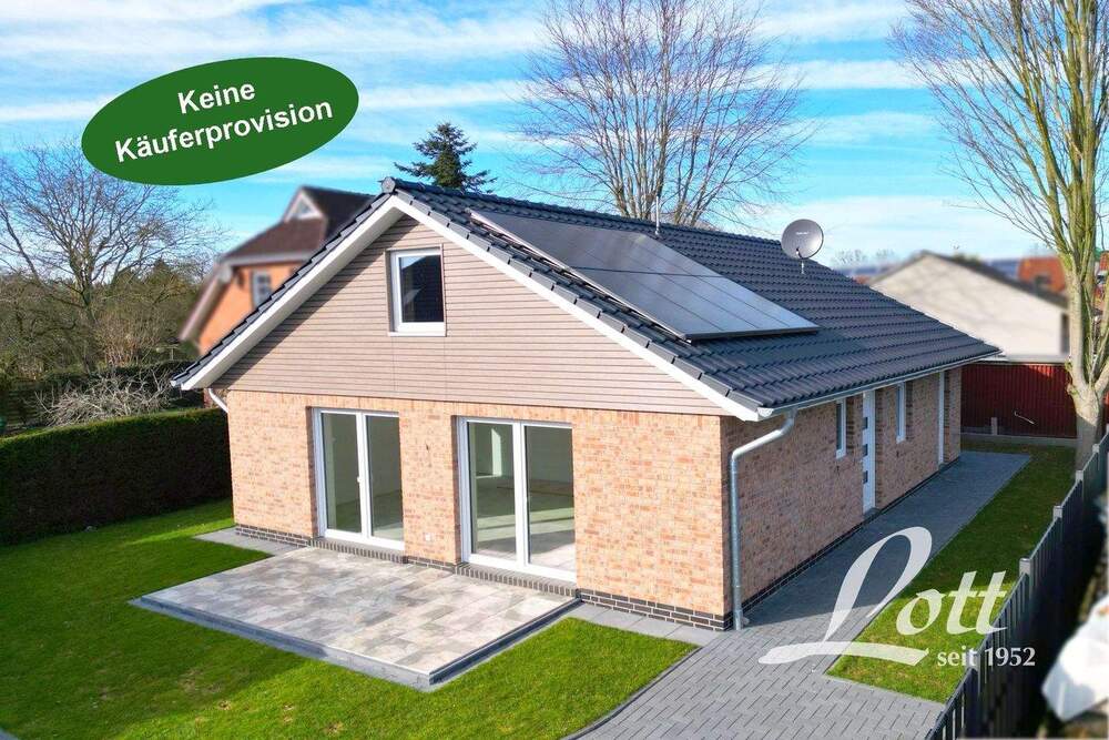 Thumbnail-++ Preisreduzierung! Ebenerdiger Neubau-Bungalow mit Carport in beliebter Wohnlage von Augustfehn ++