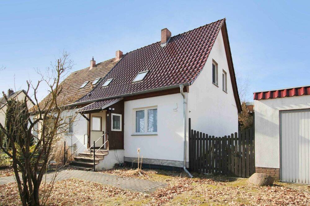 Thumbnail-Haus im Grünen nahe Berlin mit Wärmepumpe, Glasfaser Garage und 988 m² Grundstück