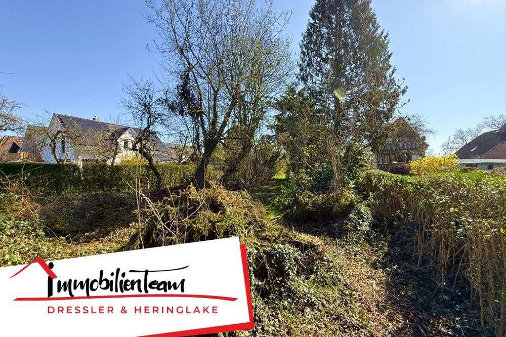 Thumbnail-Rarität in Halstenbek: 1.041 m² Baugrundstück - Teilbar & in grüner Bestlage
