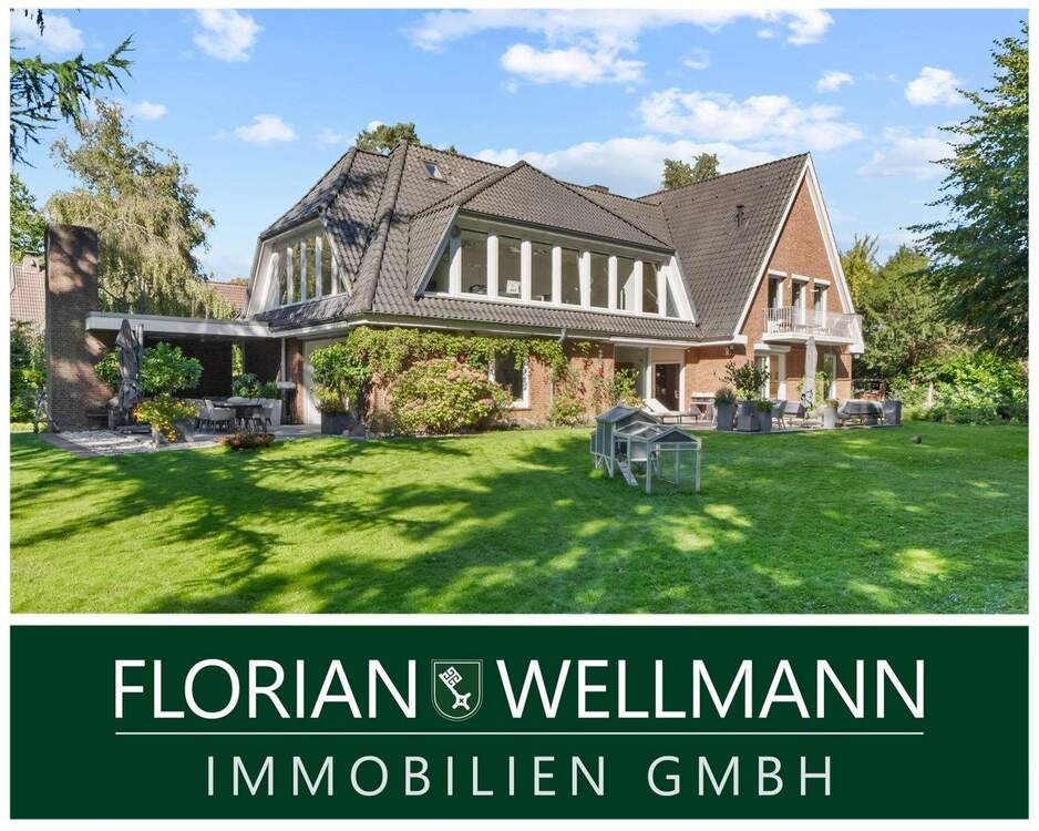 Thumbnail-Bremen - Oberneuland | Mondänes Einfamilienhaus mit viel Platz und hochwertiger Ausstattung auf wunderschönem Parkgrundstück
